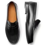 Handmade Penny Loafer - Black