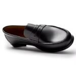 Handmade Penny Loafer - Black - Image 3
